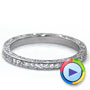 18k White Gold 18k White Gold Custom Diamond Women's Eternity Band - Video -  1210 - Thumbnail