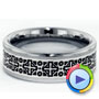 Men's Tungsten Ring With Contrasting Finish - Video -  1352 - Thumbnail