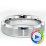 Men's Tungsten Ring - Video -  1370 - Thumbnail