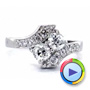 Custom Diamond Ring - Video -  1421 - Thumbnail