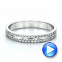  Platinum Platinum Women's Diamond Eternity Band - Video -  100118 - Thumbnail