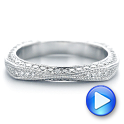  Platinum Platinum Women's Diamond Anniversary Band - Video -  988 - Thumbnail