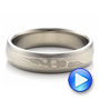 Men's Mokume Wedding Band - Video -  1463 - Thumbnail